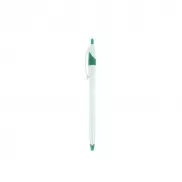 Długopis - biało-zielony