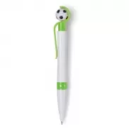 Długopis 'piłka nożna' - jasnozielony