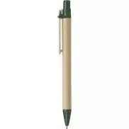 Długopis z kartonu - zielony