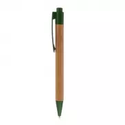 Bambusowy długopis - zielony