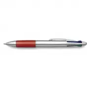 Długopis, wielokolorowy wkład - czerwony