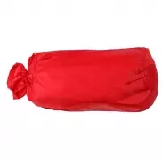 Płaszcz przeciwdeszczowy z kapturem - czerwony