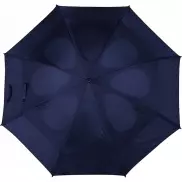 Wiatroodporny parasol manualny - granatowy