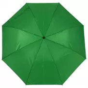Parasol manualny, składany - zielony