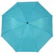 Parasol manualny, składany - niebieski