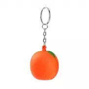 Brelok do kluczy, antystres owoc lub warzywo - pomarańczowy