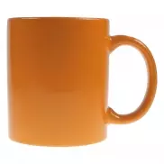 Kubek ceramiczny 370 ml - pomarańczowy
