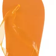Klapki - pomarańczowy