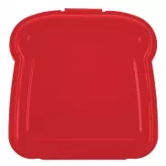 Pudełko śniadaniowe 'kanapka' 450 ml - czerwony