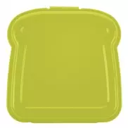 Pudełko śniadaniowe 'kanapka' 450 ml - jasnozielony