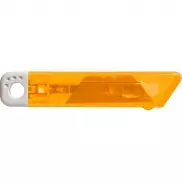 Nóż do tapet z mechanizmem zabezpieczającym - pomarańczowy