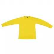 Koszulka z długimi rękawami - żółty