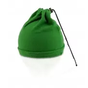 Ocieplacz na szyję i czapka, 2 w 1 - zielony