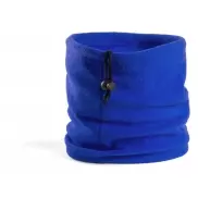 Ocieplacz na szyję i czapka, 2 w 1 - niebieski