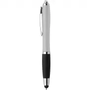Długopis, touch pen, lampka - srebrny