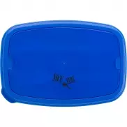 Torba termoizolacyjna, pudełko śniadaniowe 1,2 L, sztućce - niebieski