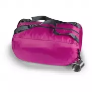 Składany plecak, torba sportowa, torba podróżna - różowy