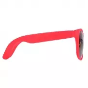 Okulary przeciwsłoneczne - czerwony
