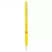 Długopis, touch pen - żółty
