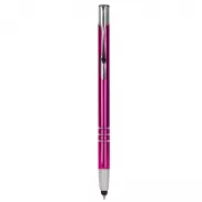 Długopis, touch pen, cieńsza wersja V1601 - różowy