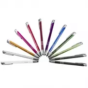 Długopis, touch pen, cieńsza wersja V1601 - srebrny