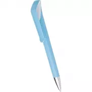 Geometryczny długopis - błękitny
