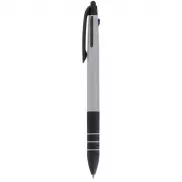 Długopis, touch pen, wielokolorowy wkład - srebrny