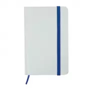 Notatnik ok. A6 - biało-niebieski