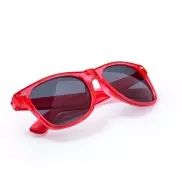 Okulary przeciwsłoneczne - czerwony