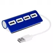 Hub USB 2.0 | Fletcher - granatowy
