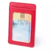 Etui na karty kredytowe - czerwony