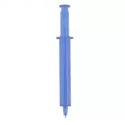 Długopis 'strzykawka' - niebieski