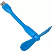 Wiatrak USB do komputera - niebieski