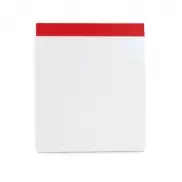 Tablica do pisania z magnesem na lodówkę, pisak, gumka - czerwony