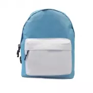 Plecak - biało-niebieski