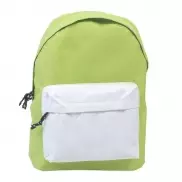 Plecak - biało-zielony
