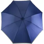 Odwracalny, składany parasol automatyczny - niebieski