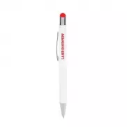 Długopis, touch pen - czerwony