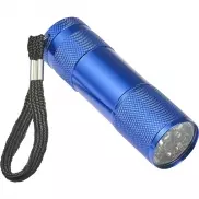 Latarka kieszonkowa LED - niebieski