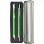Zestaw piśmienny, długopis i ołówek mechaniczny - jasnozielony