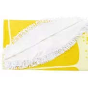 Ręcznik plażowy - żółty