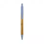 Bambusowy długopis | Brock - niebieski