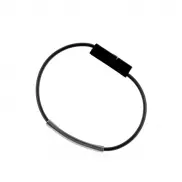 Opaska na rękę, bransoletka, kabel do ładowania i synchronizacji - czarny