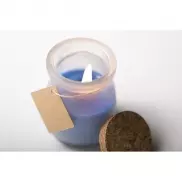 Świeczka zapachowa - niebieski