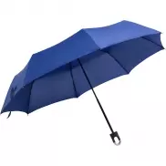 Parasol manualny, składany - niebieski