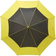 Wiatroodporny parasol manualny - żółty