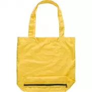 Parasol składany, torba na zakupy - żółty