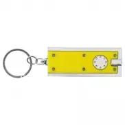 Brelok do kluczy, lampka 1 LED - żółty
