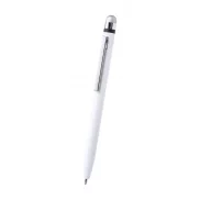 Antybakteryjny długopis dotykowy - biały