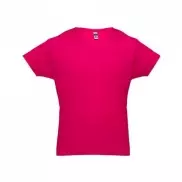 THC LUANDA. T-shirt męski z bawełny rurkowej - Różowy - L